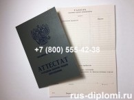 Аттестат школы за 11 класс 1994-2006 годов, образец, обложка и приложение